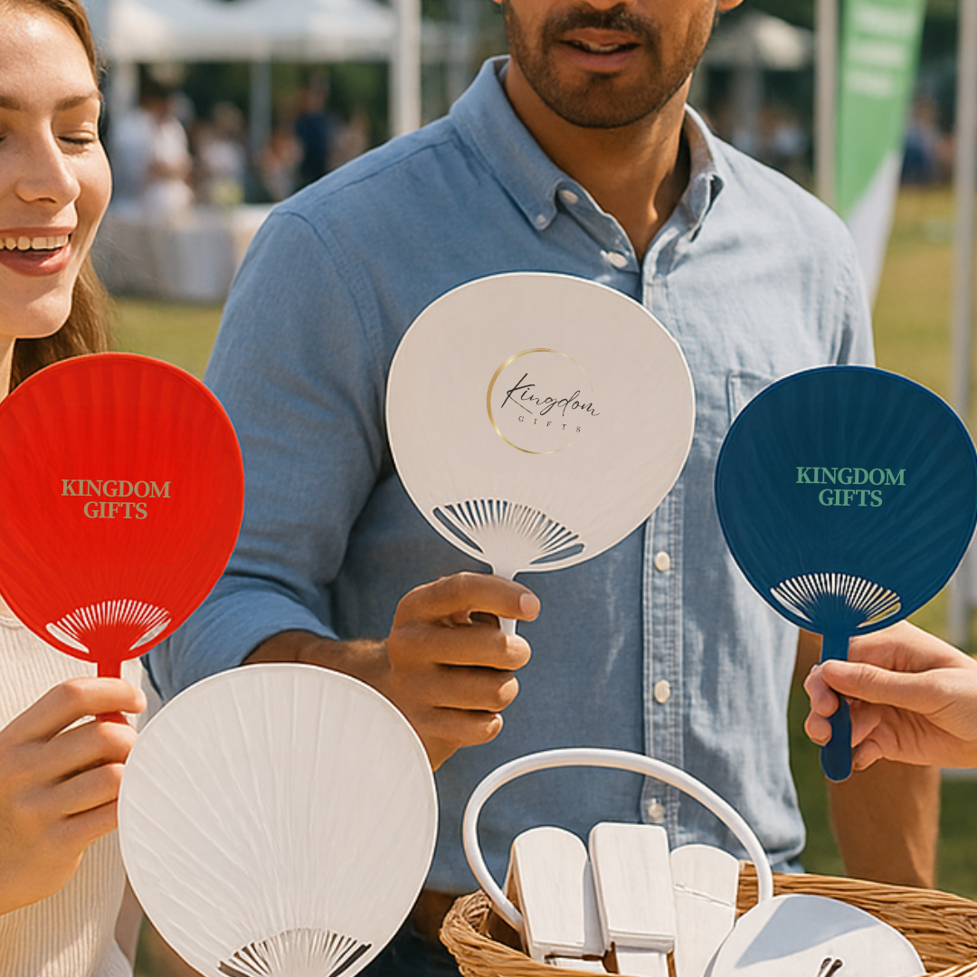 Custom Japanese Uchiwa Plastic Fan in Bulk | Unique Corporate